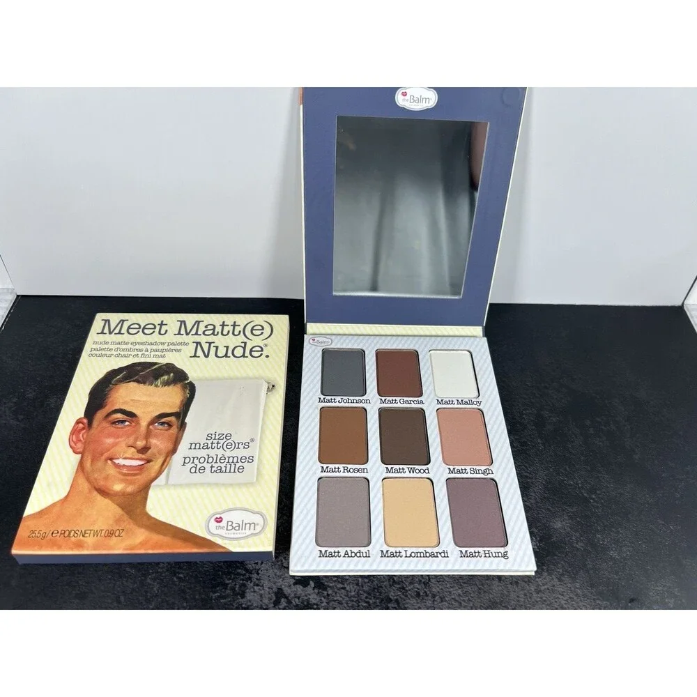 the Balm cosmetics Meet Matt(e) Nude Palette 0.86 oz. New In Box